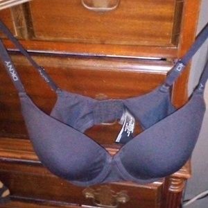 DKNY black bra 36dd
